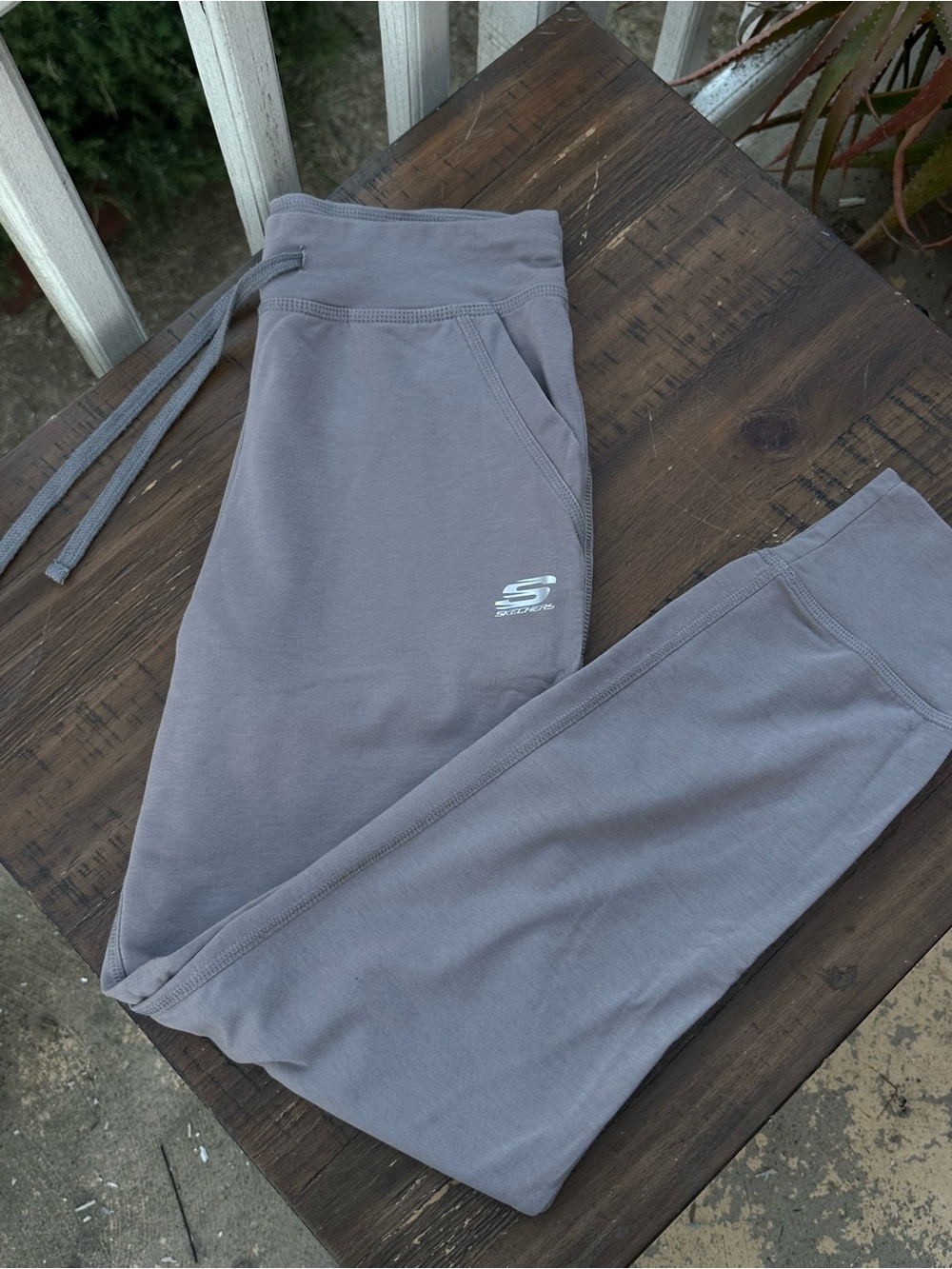 Light Gray Jogger Sweatpants